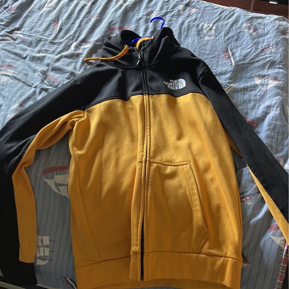 Northface Black and Yellow jacket